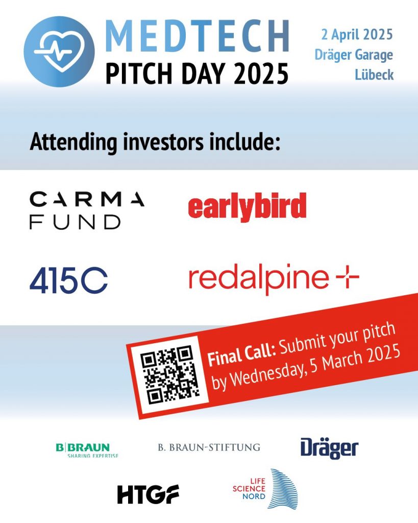 Celtrix GmbH is proud to announce that Raphael Richter and Stefan Klebor will be pitching at the HTGF | High-Tech Gründerfonds MedTech Pitch Day 2025 hosted by Dräger in Lübeck on April 2nd. | Celtrix GmbH
